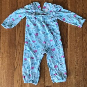 Gymboree button sleeper, size 18-24m